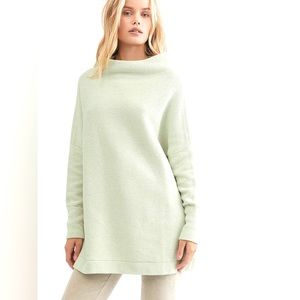 Free people ottoman tunic in medium, pale green